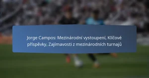 Jorge Campos: Mezinárodní vystoupení, Klíčové příspěvky, Zajímavosti z mezinárodních turnajů