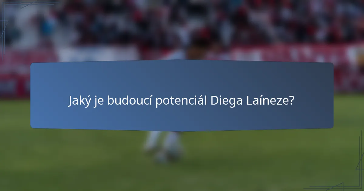 Jaký je budoucí potenciál Diega Laíneze?